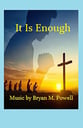 It Is Enough SATB choral sheet music cover